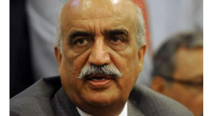Political parties cannot hold consultation on caretaker prime minister's slot: Syed Khursheed Ahmed Shah 
