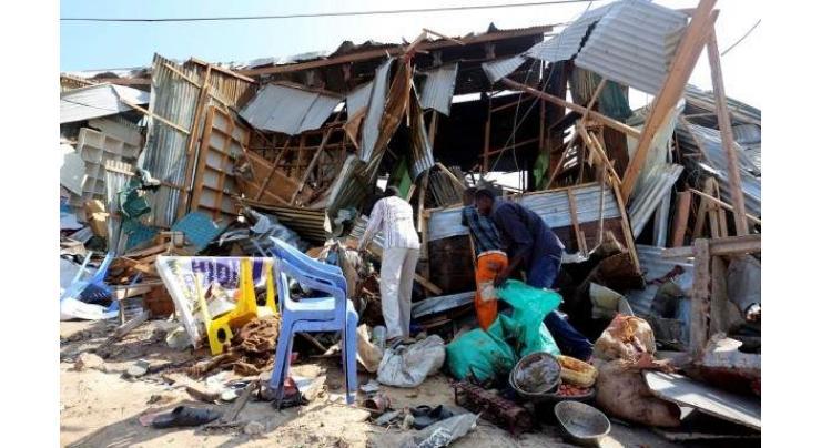 At least 14 killed in Mogadishu car bomb: government
