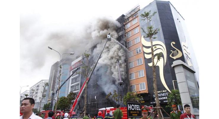 Thirteen dead in Vietnam highrise apartment fire
