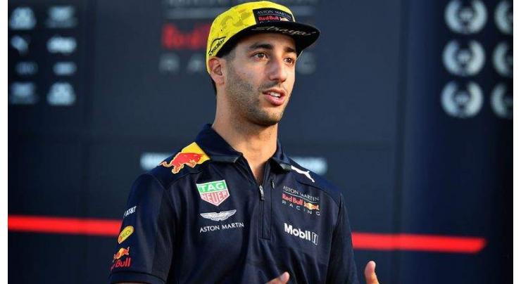 Ricciardo's grid penalty for red flag infringement

