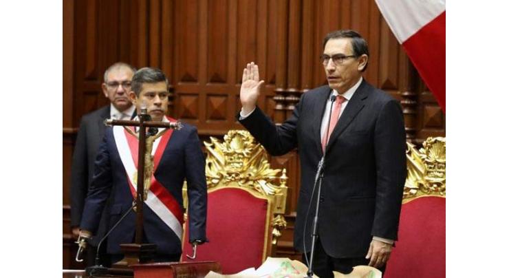 Peru's new president sworn in after impeachment drama

