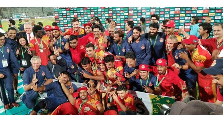 Islamabad United crowned champions of PSL 2018
