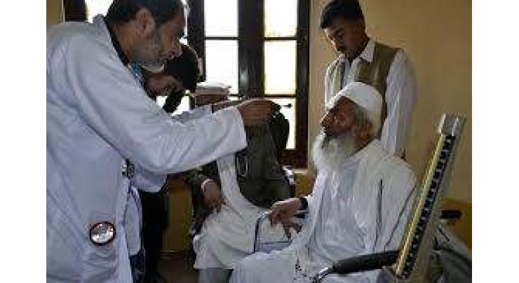 Free medical camp for patients of stroke, allergy held at Swat
