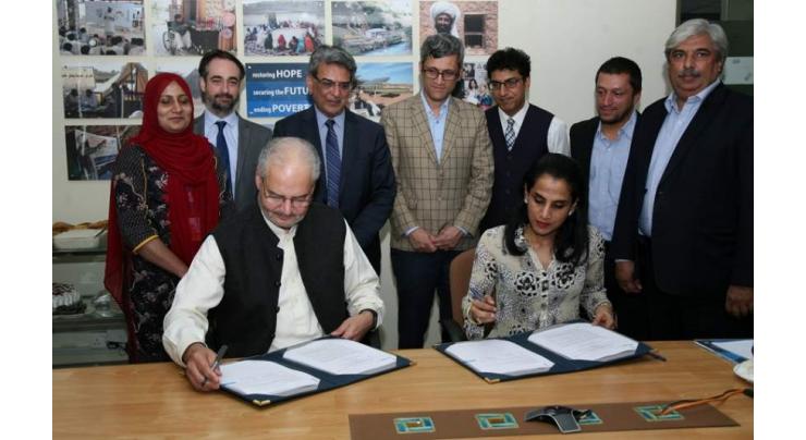 PPAF and UNHCR sign a Project Partnership Agreement to launch the Poverty Graduation Pilot for Afghan Refugees