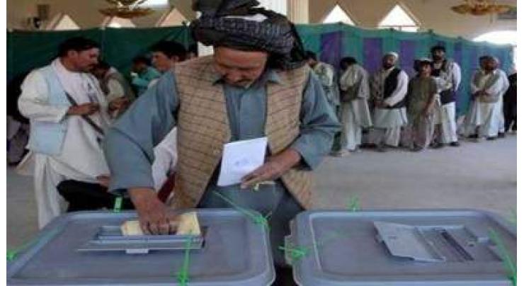 Afghan election commission sets Oct. 20 for parliamentary elections
