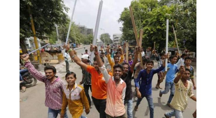 Caste protests across India leave at least four dead
