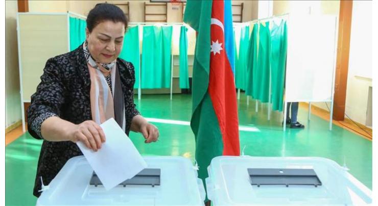 3.96 mln Azerbaijani cast votes with 74.51% turn out
