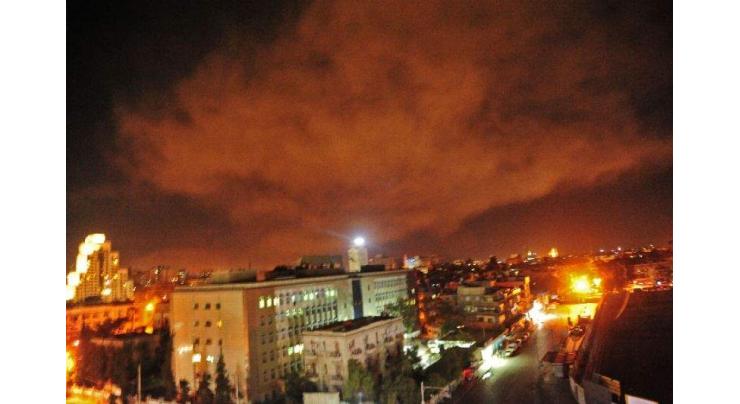 Blasts shake Damascus as US and allies launch Syria strikes
