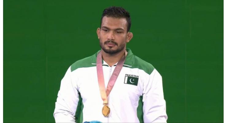 Muhammad Inam wins first gold medal for Pakistan in Men's freestyle 86kg wrestling
