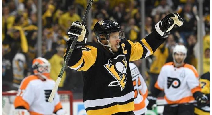 Crosby dominates as Penguins pound Flyers

