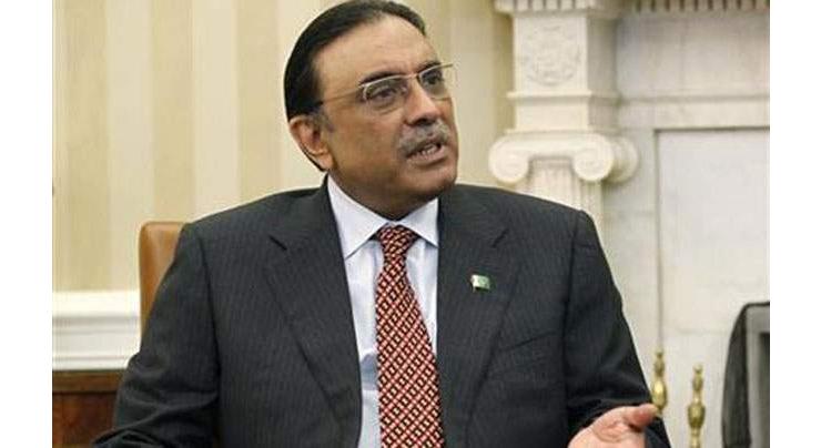 Renowned political leaders of KPK call on Asif Zardari
