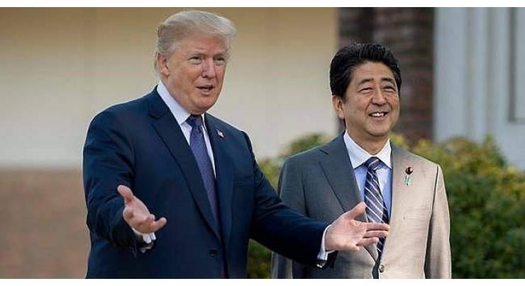 Trump hosts Abe with North Korea, trade topping agenda
