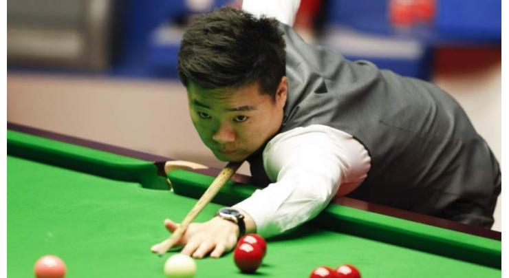 Confident Ding brushes aside compatriot Xiao at snooker worlds

