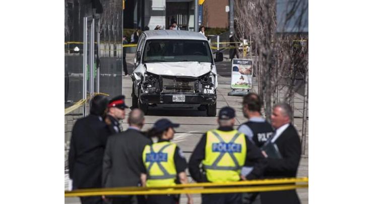 Toronto van driver charged with 10 counts of premeditated murder
