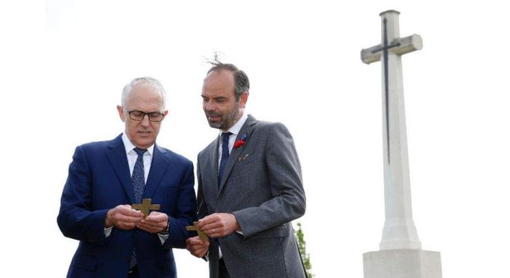 Australians mark Anzac Day on France's Somme, 100 years on
