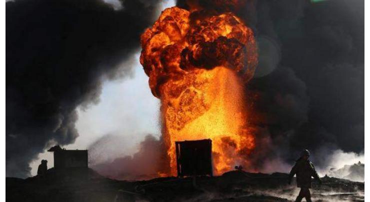 Indonesia oil well explosion kills 18, injures dozens
