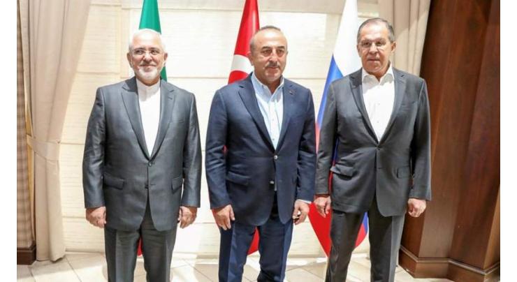 Foreign ministers of Turkey, Russia and Iran  to meet in Moscow
