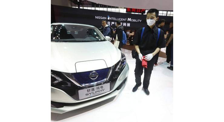 China's electric carmakers bloom at Beijing auto show
