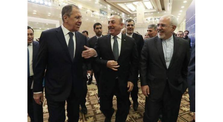 Russia, Turkey, Iran hold Syria talks
