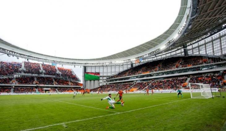 Russia's inside-out World Cup arena 'doesn't sway in wind'