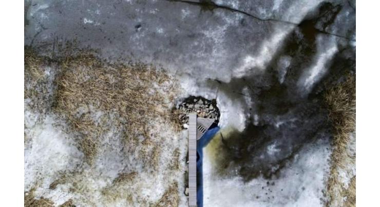 Spring melts a path through frozen Finnish archipelago
