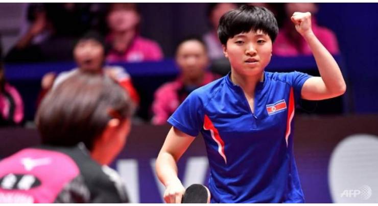North-South Korea table tennis unified but defeated
