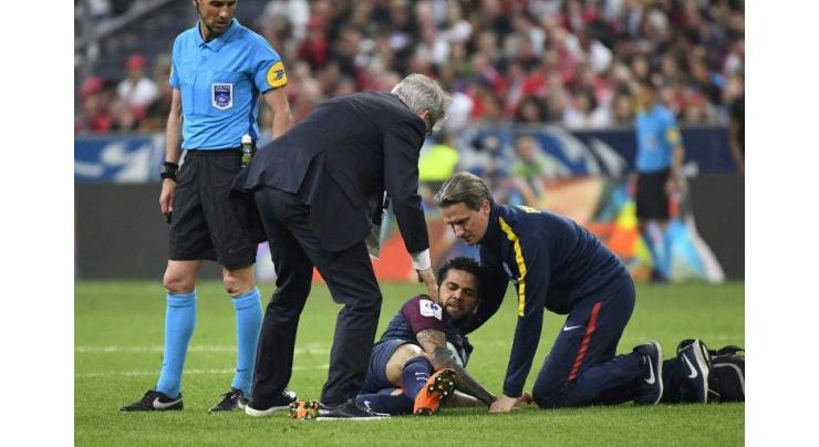 Brazil's Dani Alves suffers injury blow ahead of World Cup
