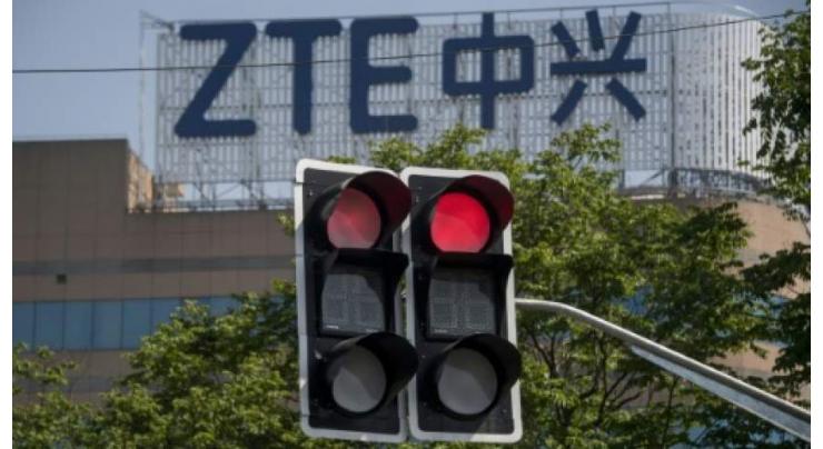 China's ZTE says US sanctions have crippled operations
