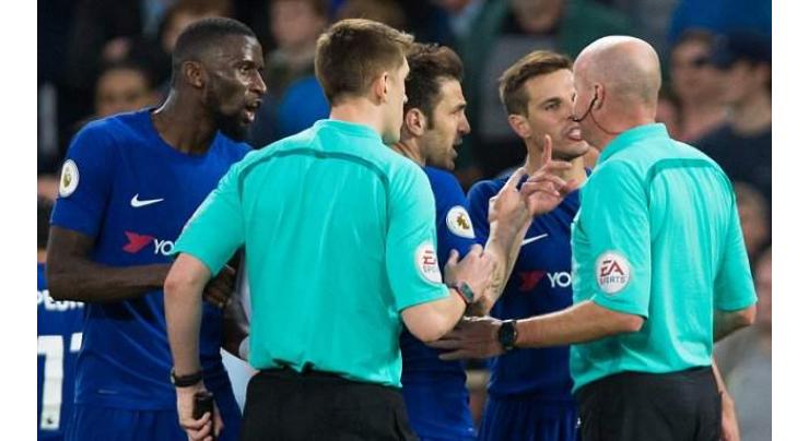 Chelsea fined for failing to control players
