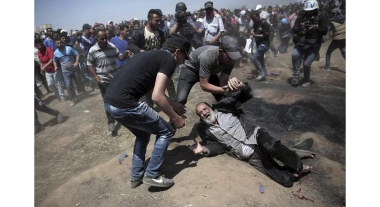 Hamas official says 50 members killed this week on Gaza border
