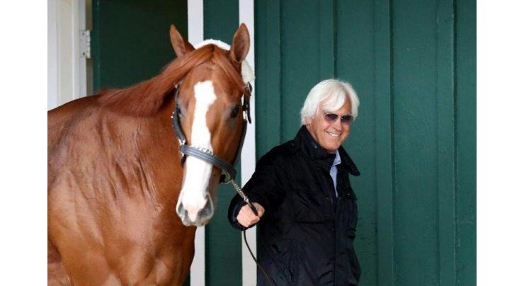 Baffert on brink of history with Preakness favorite Justify
