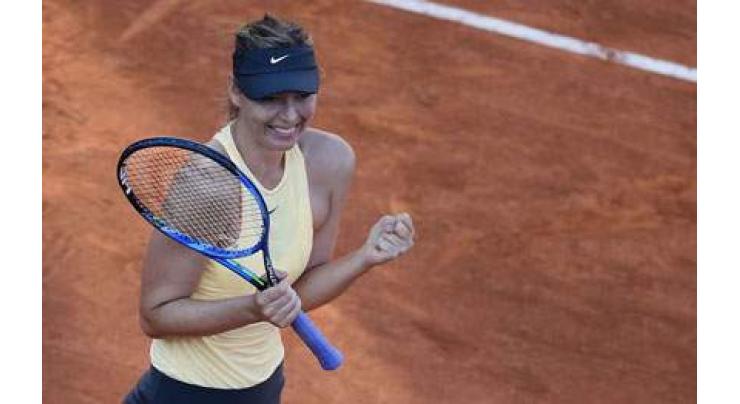 Maria Sharapova wins Rome epic as Nadal makes semis
