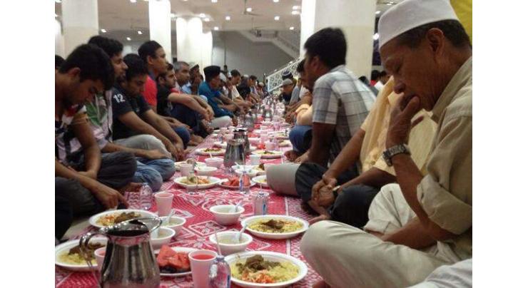 Trend of Iftar parties on rise
