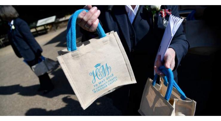 Royal wedding guests cash in on official goody bag
