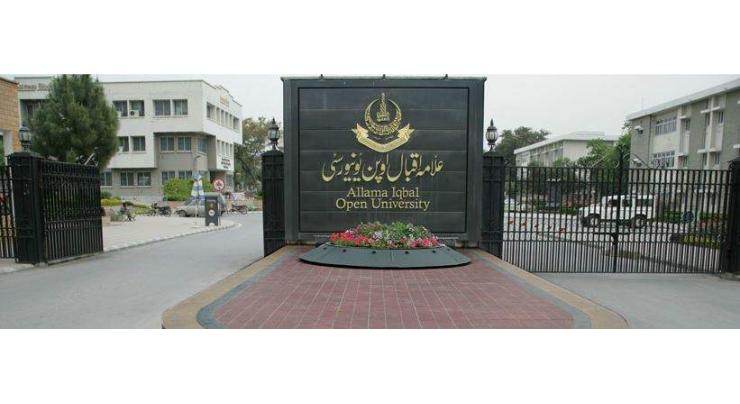 Allama Iqbal Open University (AIOU) dispatches books to over two lakh sixty thousands students
