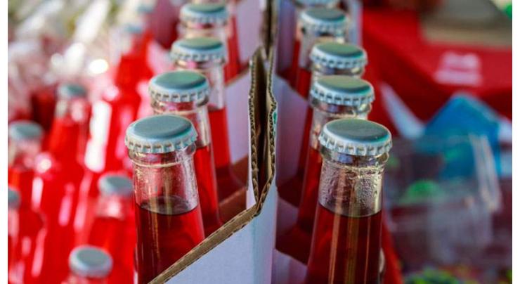 10,000 liters substandard drinks seized
