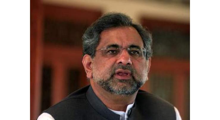 Prime Minister Shahid Khaqan Abbasi wants appointment of interim set-up with consensus:Musadik
