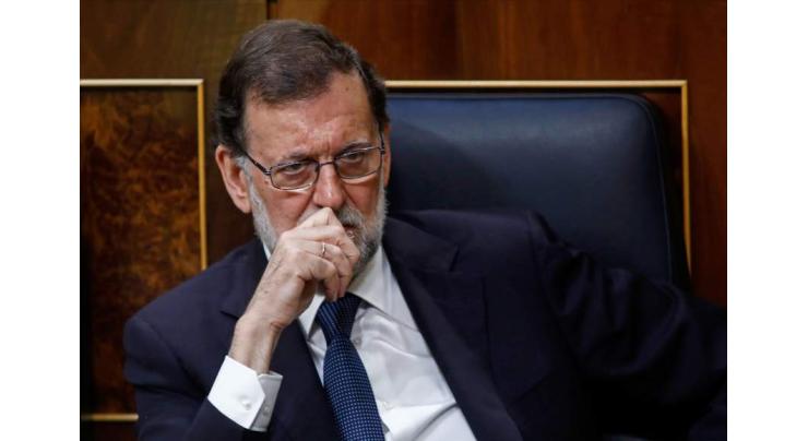Spain's Socialists file no-confidence motion against Rajoy over graft
