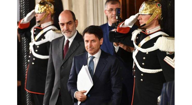 Italian populist PM nominee bids to finalise cabinet

