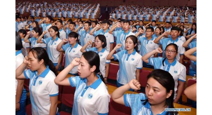 2,000 volunteers ready for upcoming SCO summit in Qingdao
