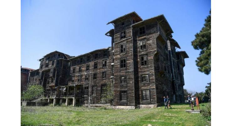 Europe's largest wooden building awaits salvation off Istanbul
