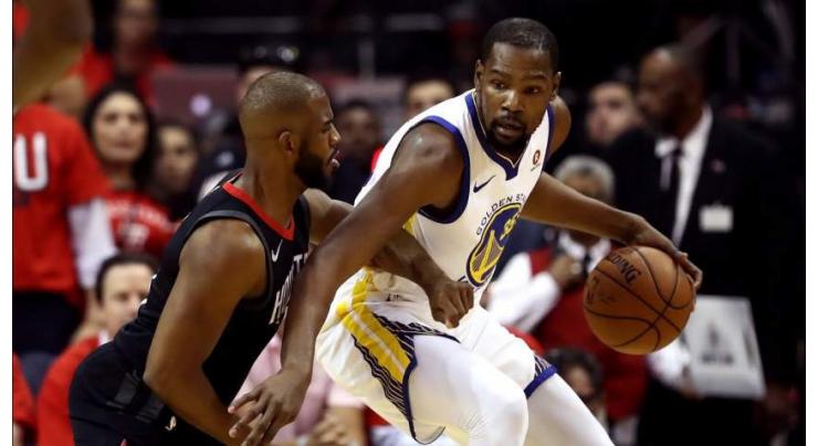 Golden State Warriors into NBA Finals after Rockets beaten
