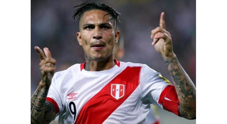Cleared Guerrero heads Peru's World Cup squad
