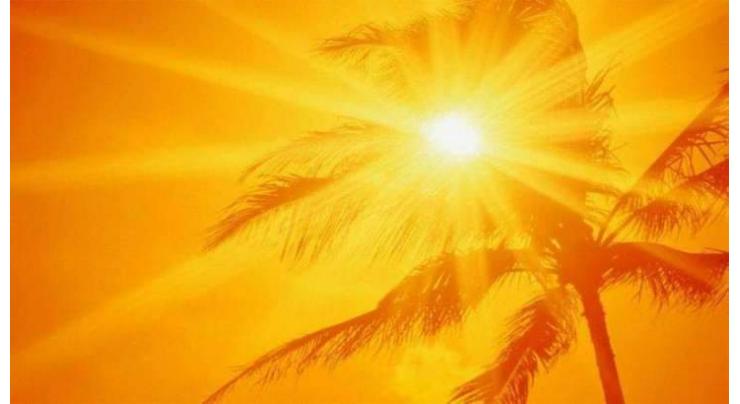 Hot, dry weather expected on Wednesday 05 June 2018
