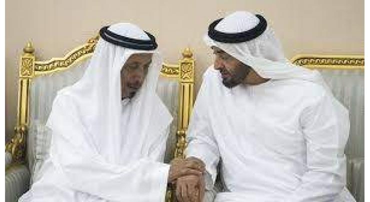 Mohamed bin Zayed offers condolences on the death of  Masood Al Muhairbi&#039;s mothera