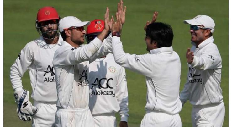 History-making Afghanistan get rough introduction to Test cricket
