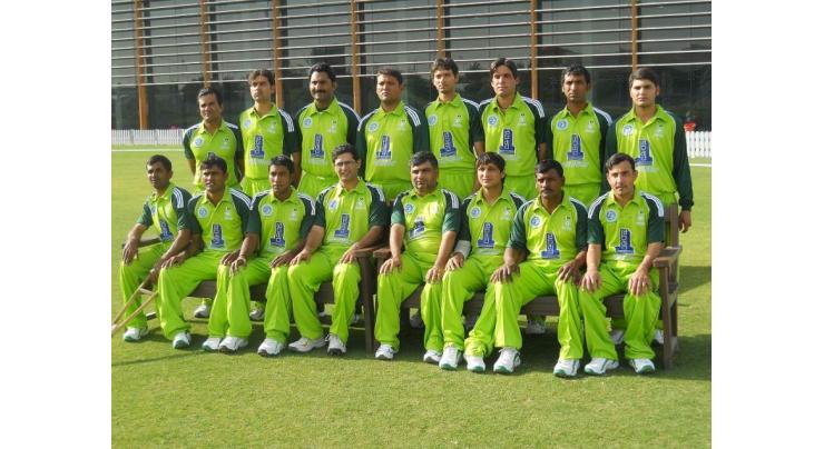 Pakistan disabled cricket team camp for England tour from June 27
