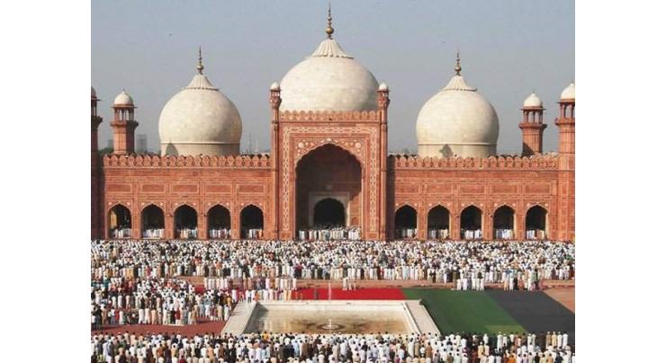 Main Eid congregation to be held at Badshahi Mosque
