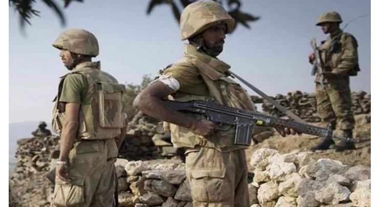 3 soldiers martyred as army repulse cross Pakistan-Afghan border raids killing 5 terrorists
