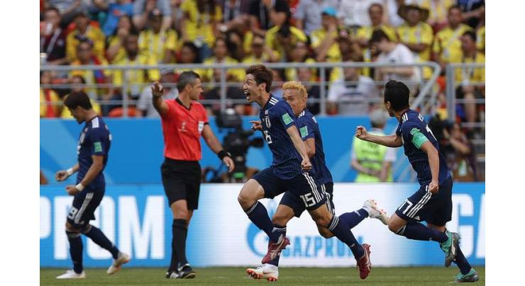 Japan beat Colombia 2-1 in World Cup Group H opener
